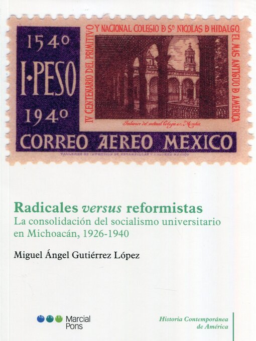 Cover image for Radicales versus reformistas